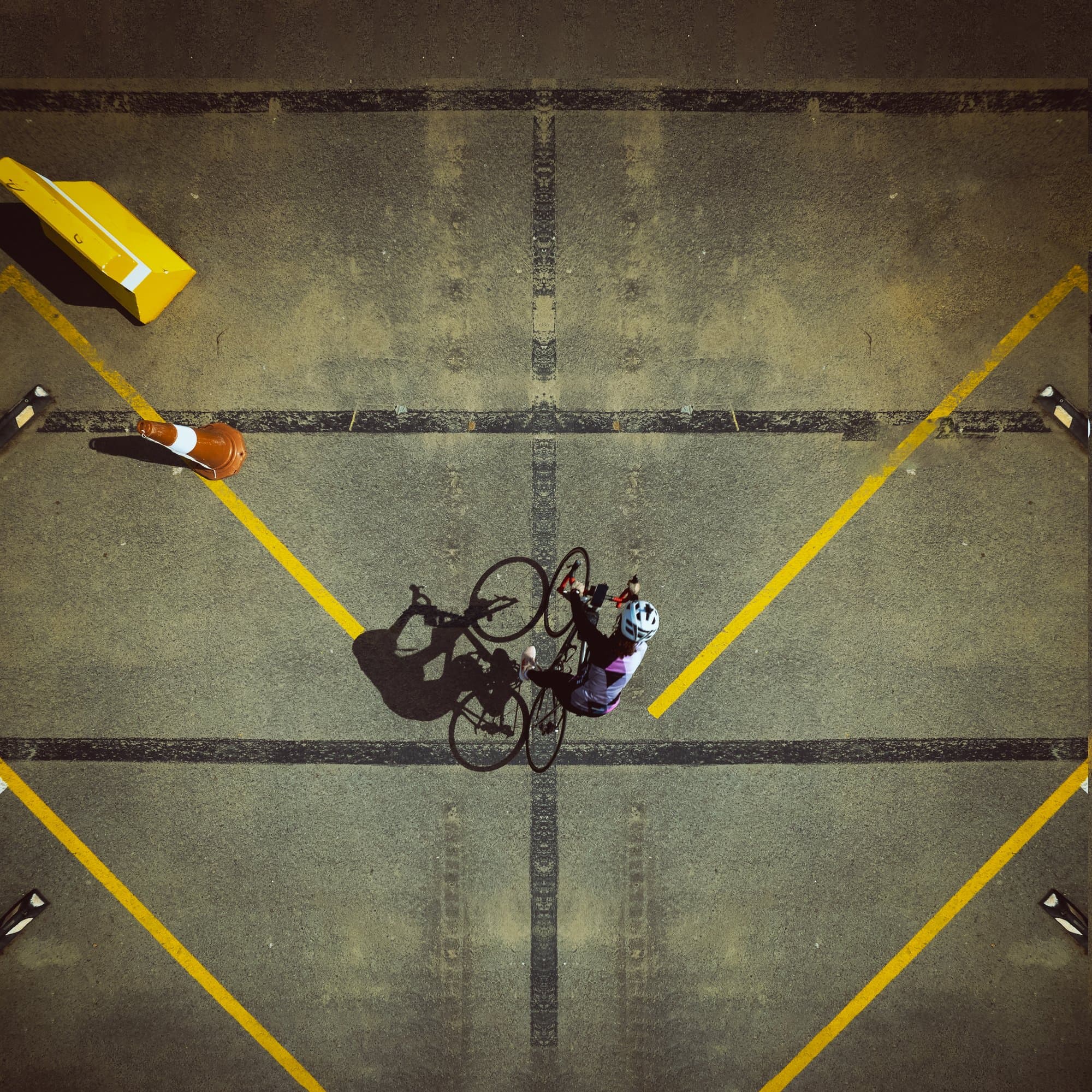 Square-format aerial drone photograph over Jeddah, Saudi Arabia