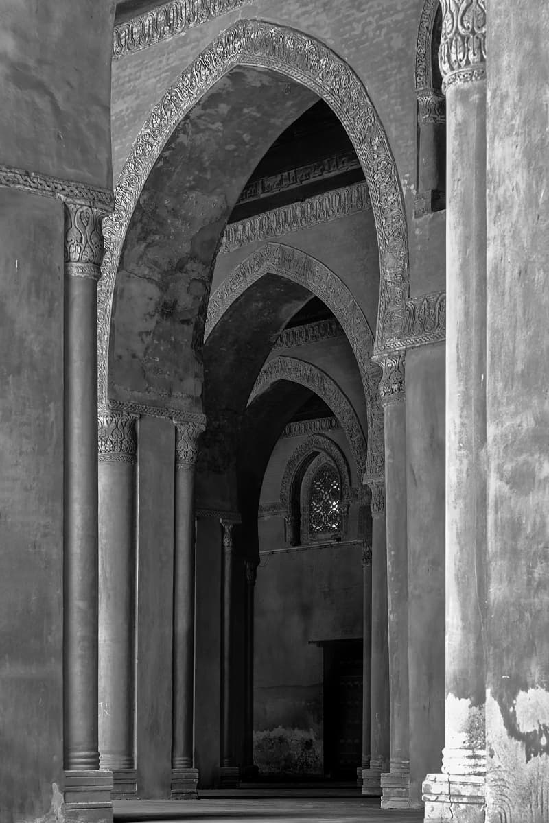Portrait photograph of architectural elements in Cairo, Egypt